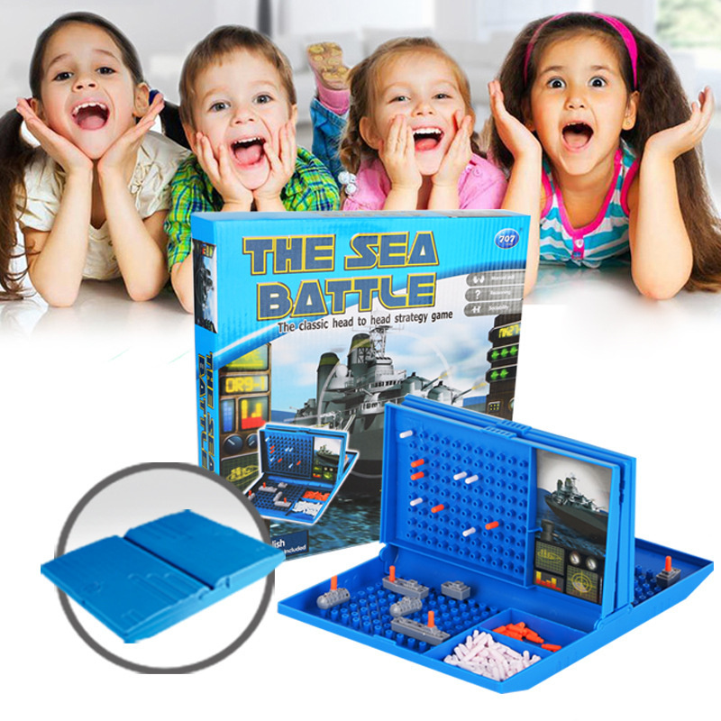 Board Game Strategi - Sea Battle Ship Board Game Strategy