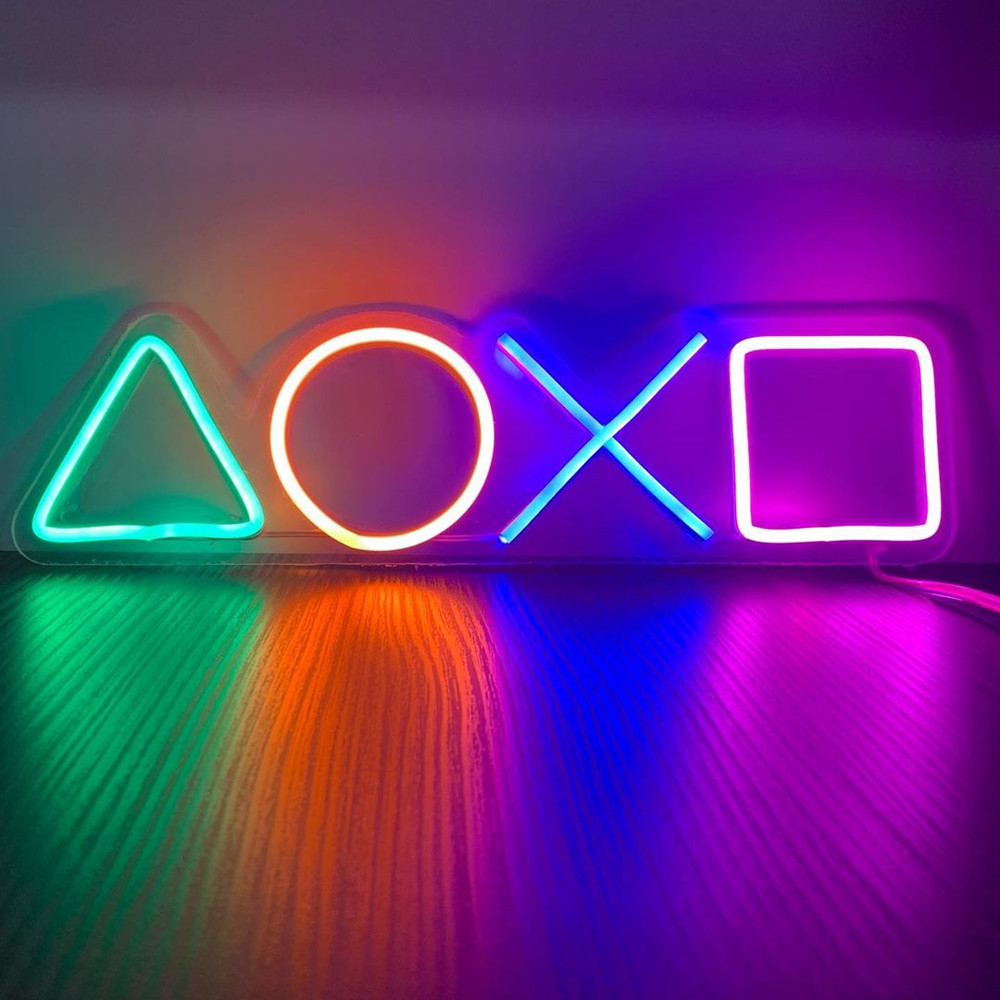 Board Game Logo - LED Neon Sign Lights Creative Wall