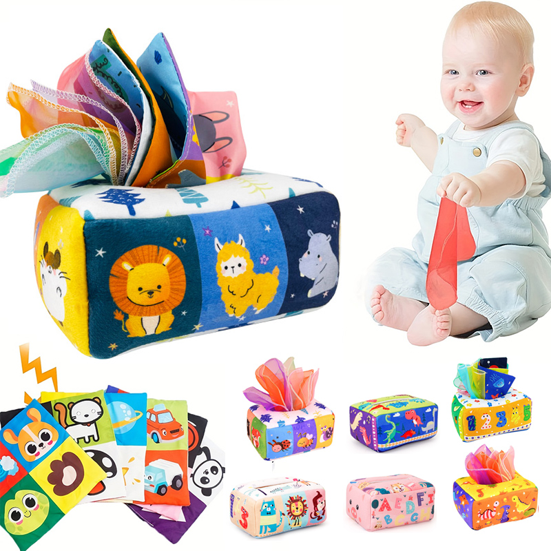 Board Game Quarto - Baby Montessori Toy,Magic Tissue Box,Educational Learning