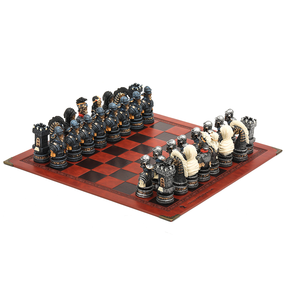 Horror Theme Chess Resin Mater - Yearbook Board Game Theme recension och pris