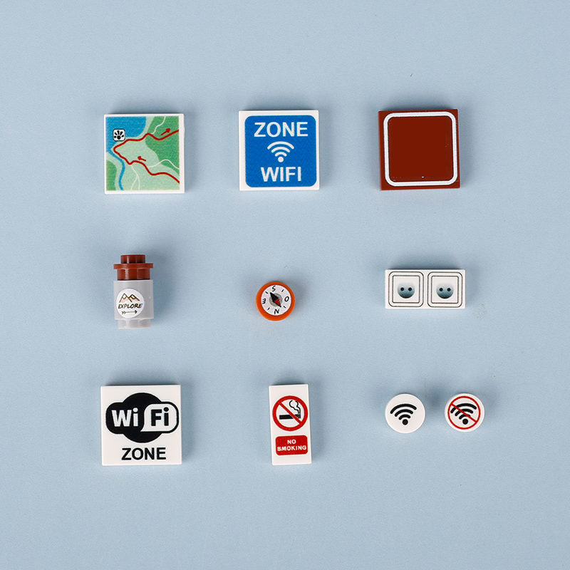 DIY City Food Drink Tiles Prin - Board Game Ww2 recension och pris