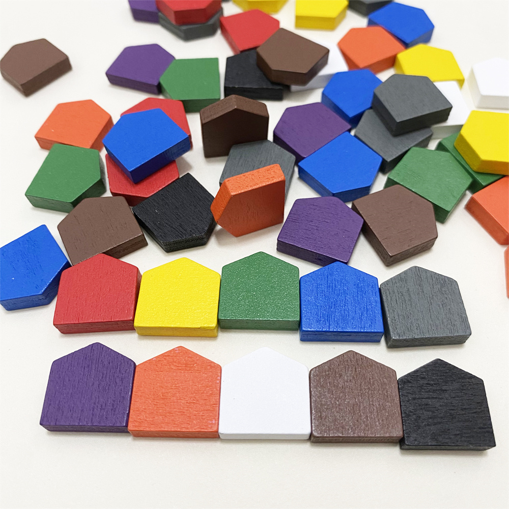 50 pieces 16*16MM Colorful Woo - Board Game Hegemony recension och pris