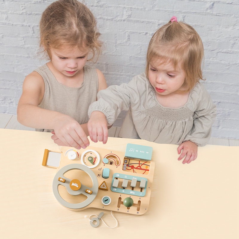 Kids Montessori Toys Car Busy  - Board Game Quarto recension och pris