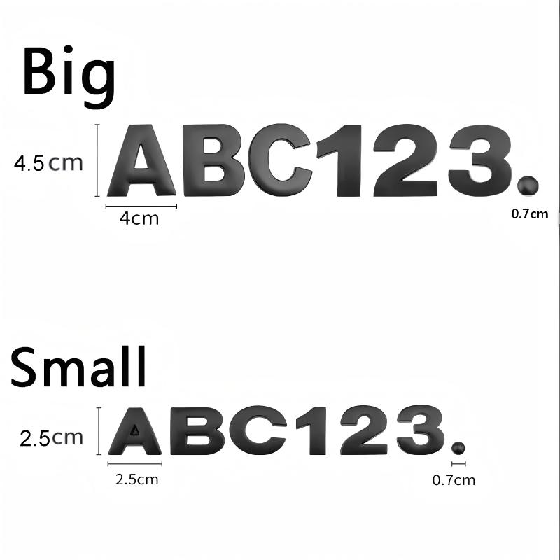 25mm 45mm DIY 26 Letters 10 Nu - Board Game Logo recension och pris