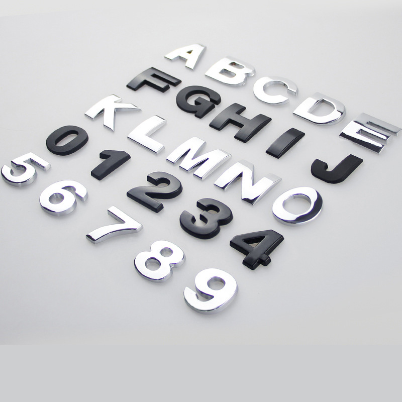 25mm 45mm DIY 26 Letters 10 Nu - Board Game Logo recension och pris