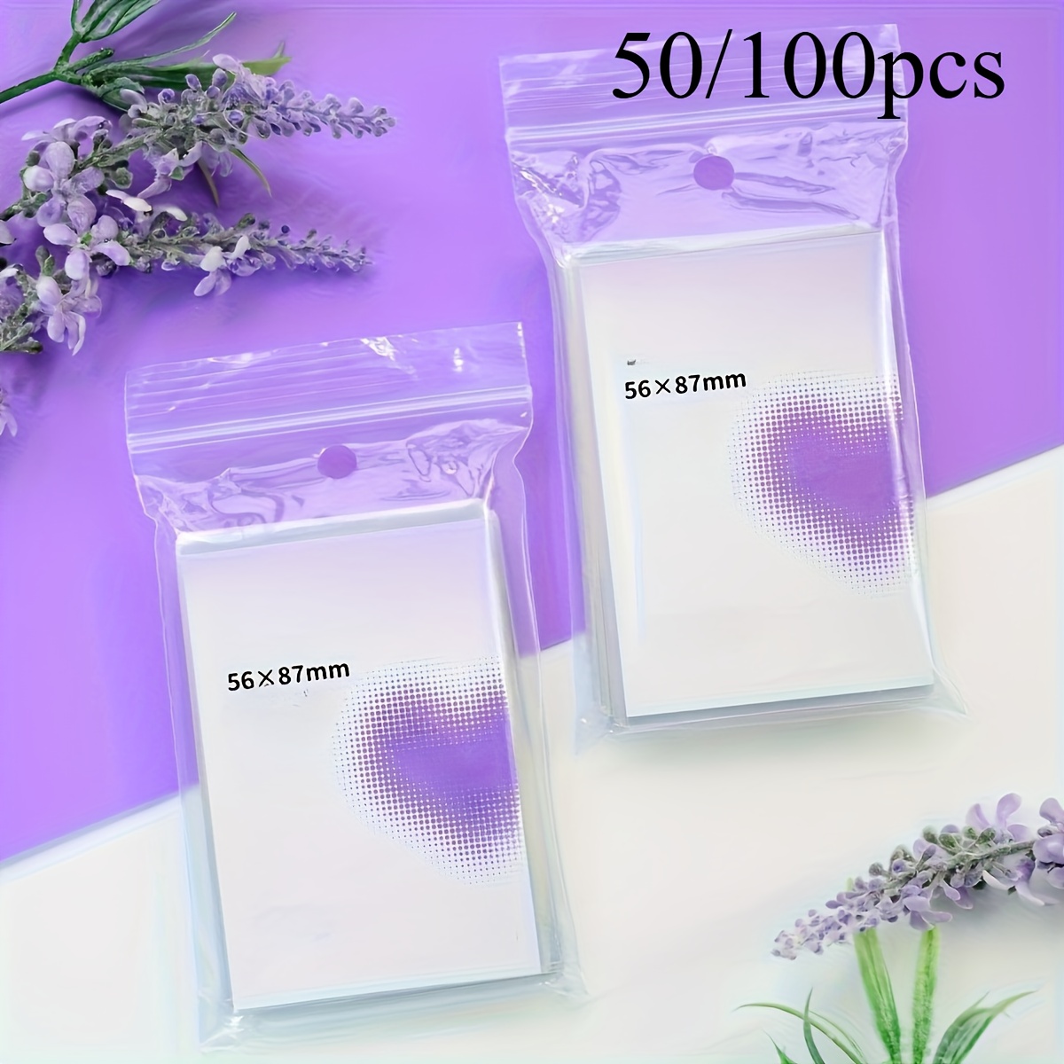 50/100pcs high-definition card - Card Sleeves Protector recension och pris