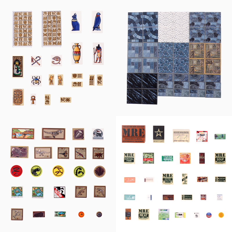 DIY Mini Printed Bricks Buildi - Board Game Ww2 recension och pris