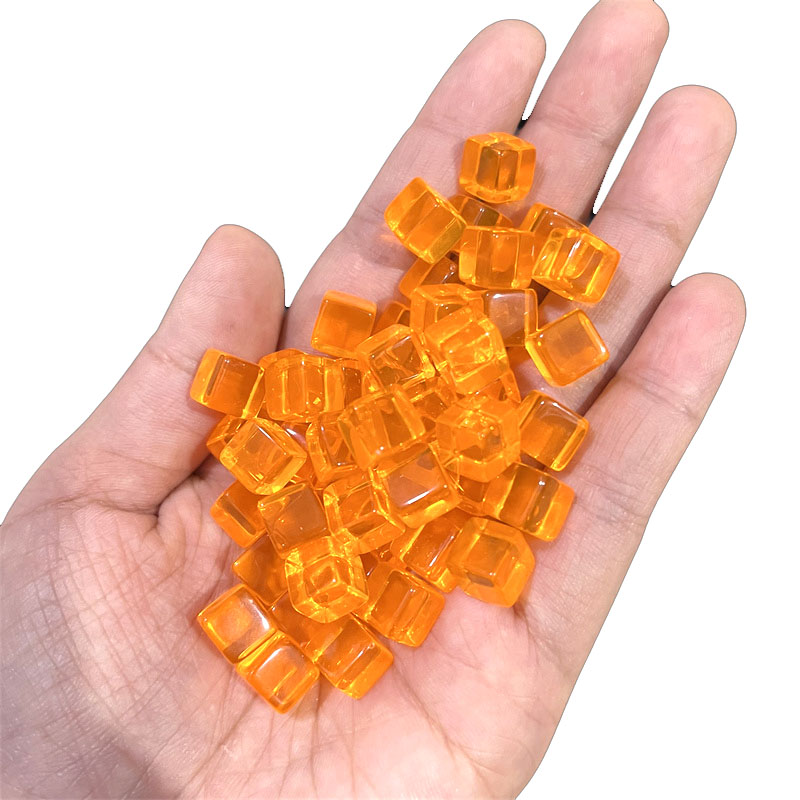 100pcs/set 8mm Clear Cube Dice - Board Game Hegemony recension och pris