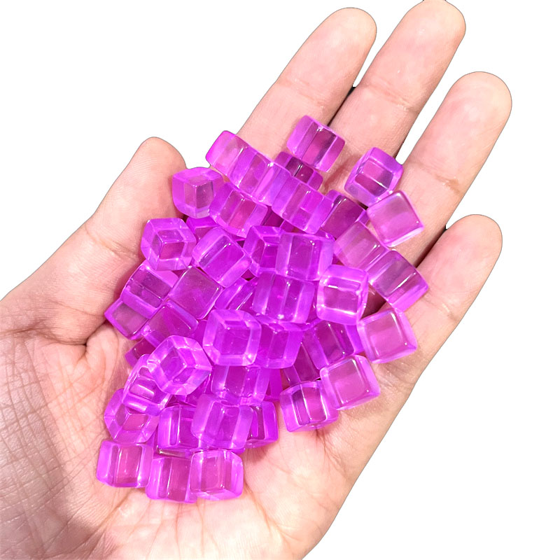 100pcs/set 8mm Clear Cube Dice - Board Game Hegemony recension och pris