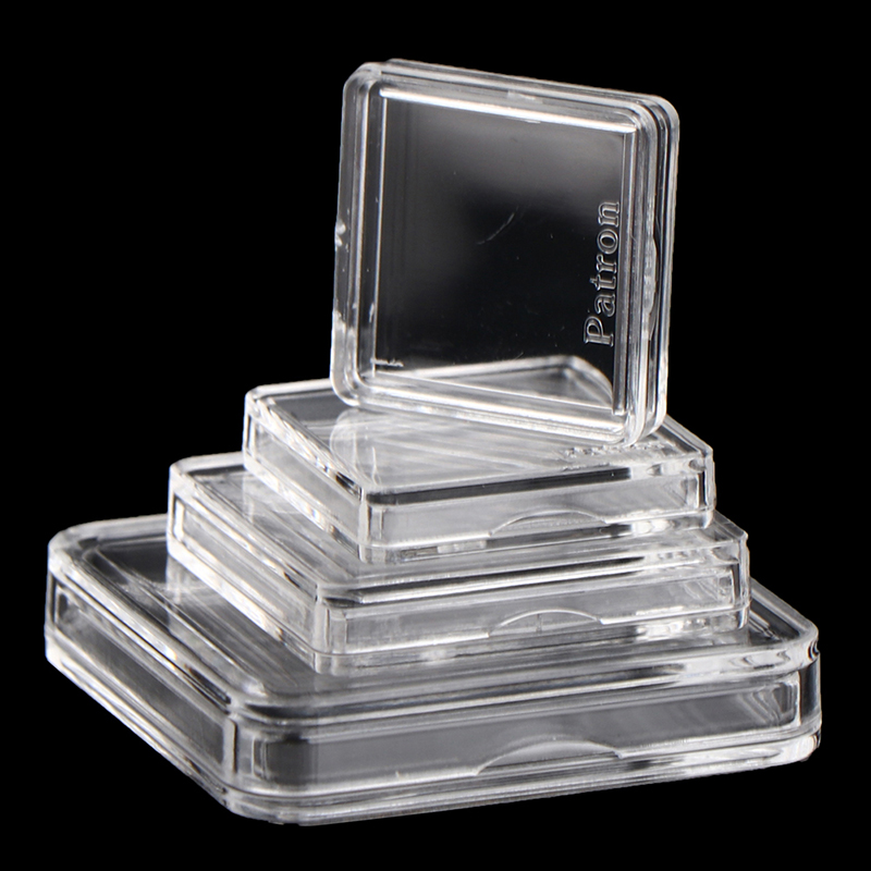 10PCS Square Clear Plastic Pro - Board Game Hegemony recension och pris