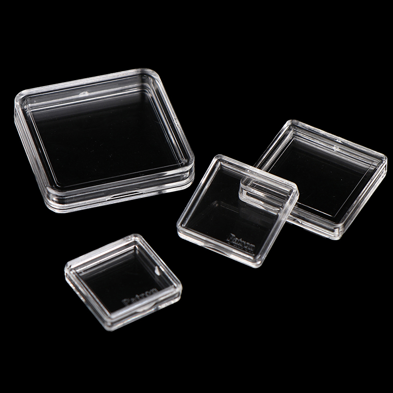 10PCS Square Clear Plastic Pro - Board Game Hegemony recension och pris