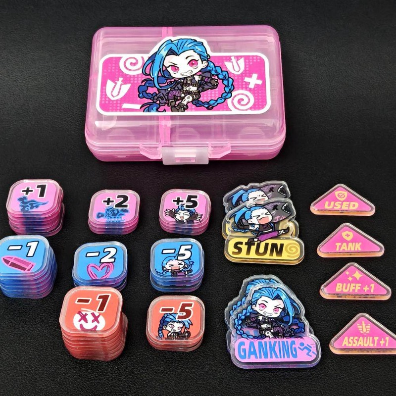 6syles TCG Teemo Acrylic TOKEN - Board Game Hegemony recension och pris