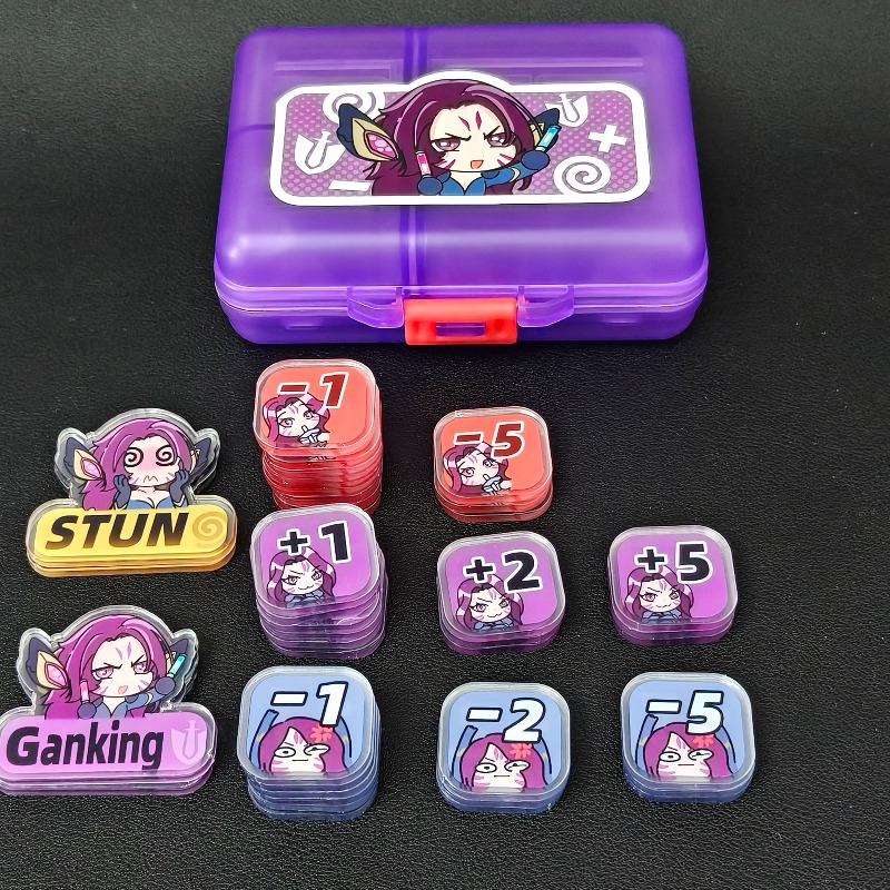 6syles TCG Teemo Acrylic TOKEN - Board Game Hegemony recension och pris