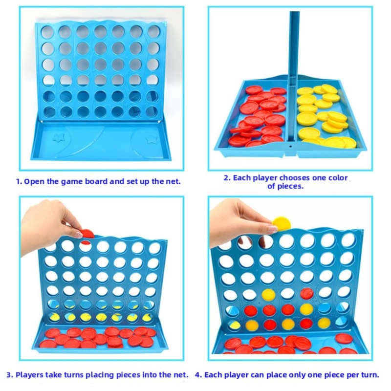 3D Four-in-a-Row Board Game fo - Board Game Quarto recension och pris