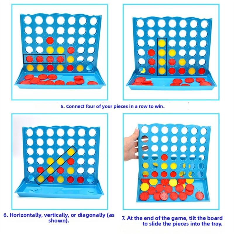 3D Four-in-a-Row Board Game fo - Board Game Quarto recension och pris