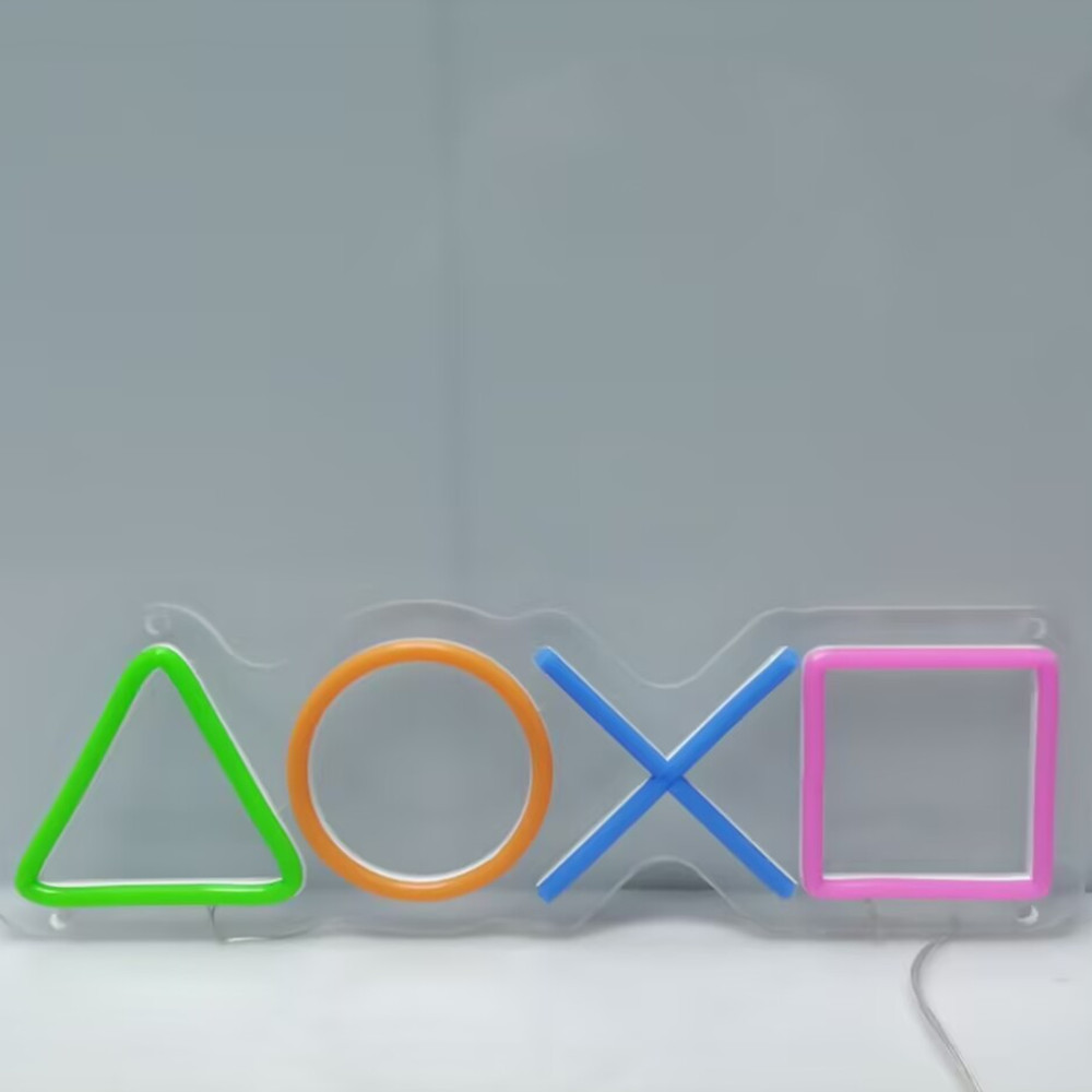 LED Neon Sign Lights Creative  - Board Game Logo recension och pris