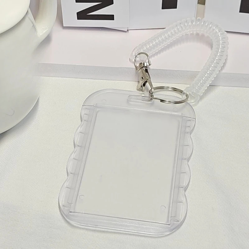 Photocard Holder Key Chain INS - Card Sleeves Protector recension och pris