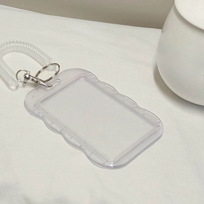 Photocard Holder Key Chain INS - Card Sleeves Protector recension och pris