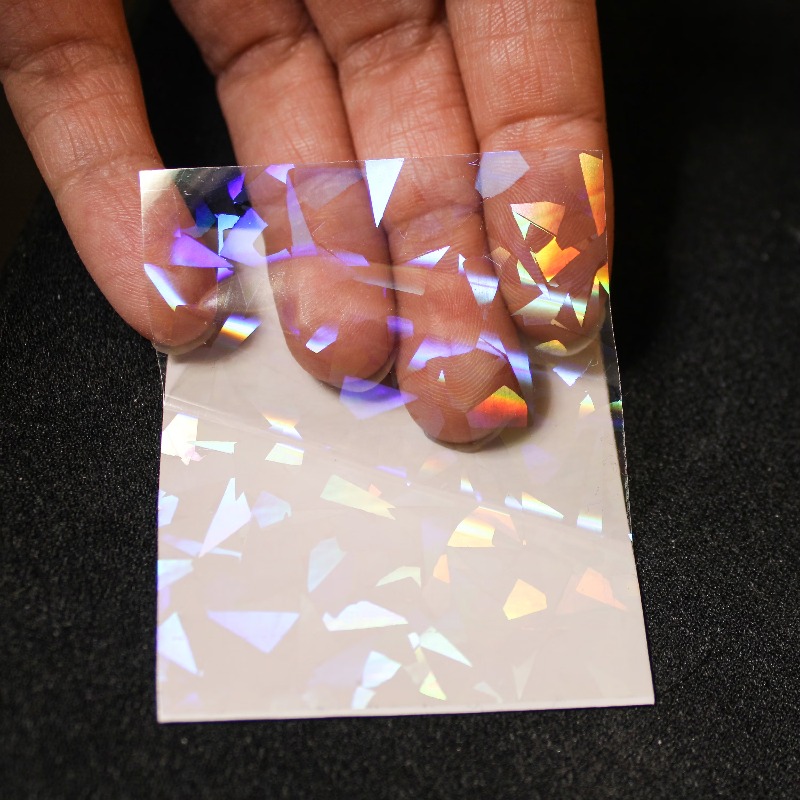 Shatter Effect Rainbow Laser C - Card Sleeves Protector recension och pris