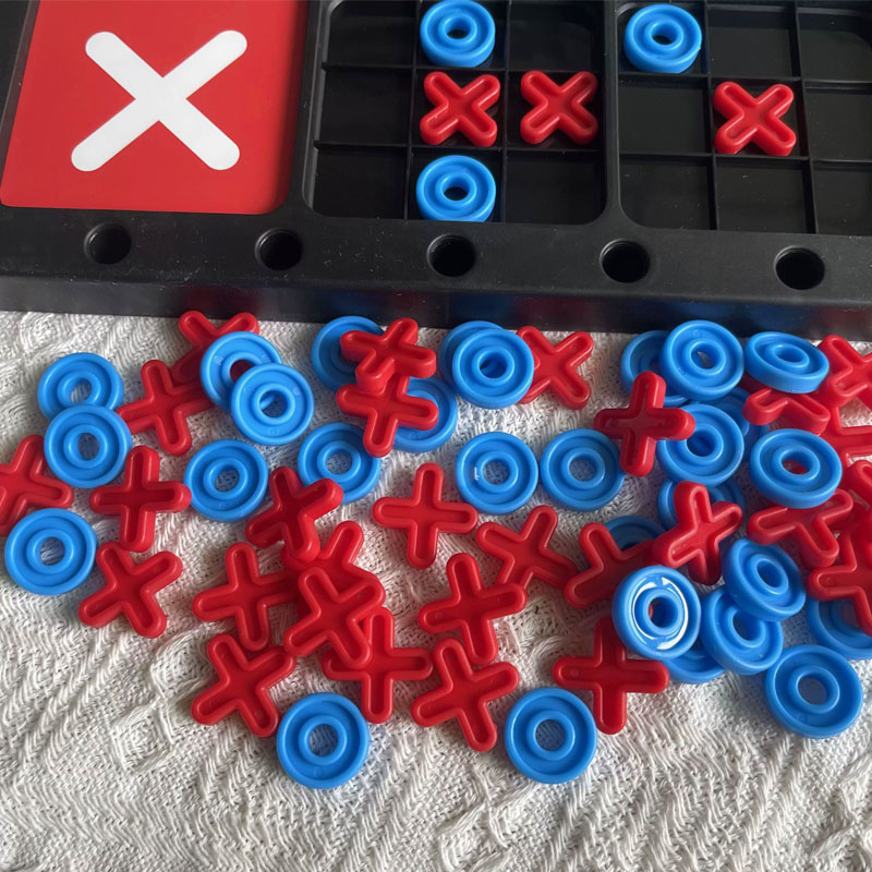 NEW 2 In1 Tic Tac Toe Board Ga - Board Game Strategi recension och pris
