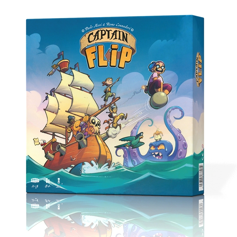 Captain Flip Pirate Treasure H - Board Game Pirates recension och pris