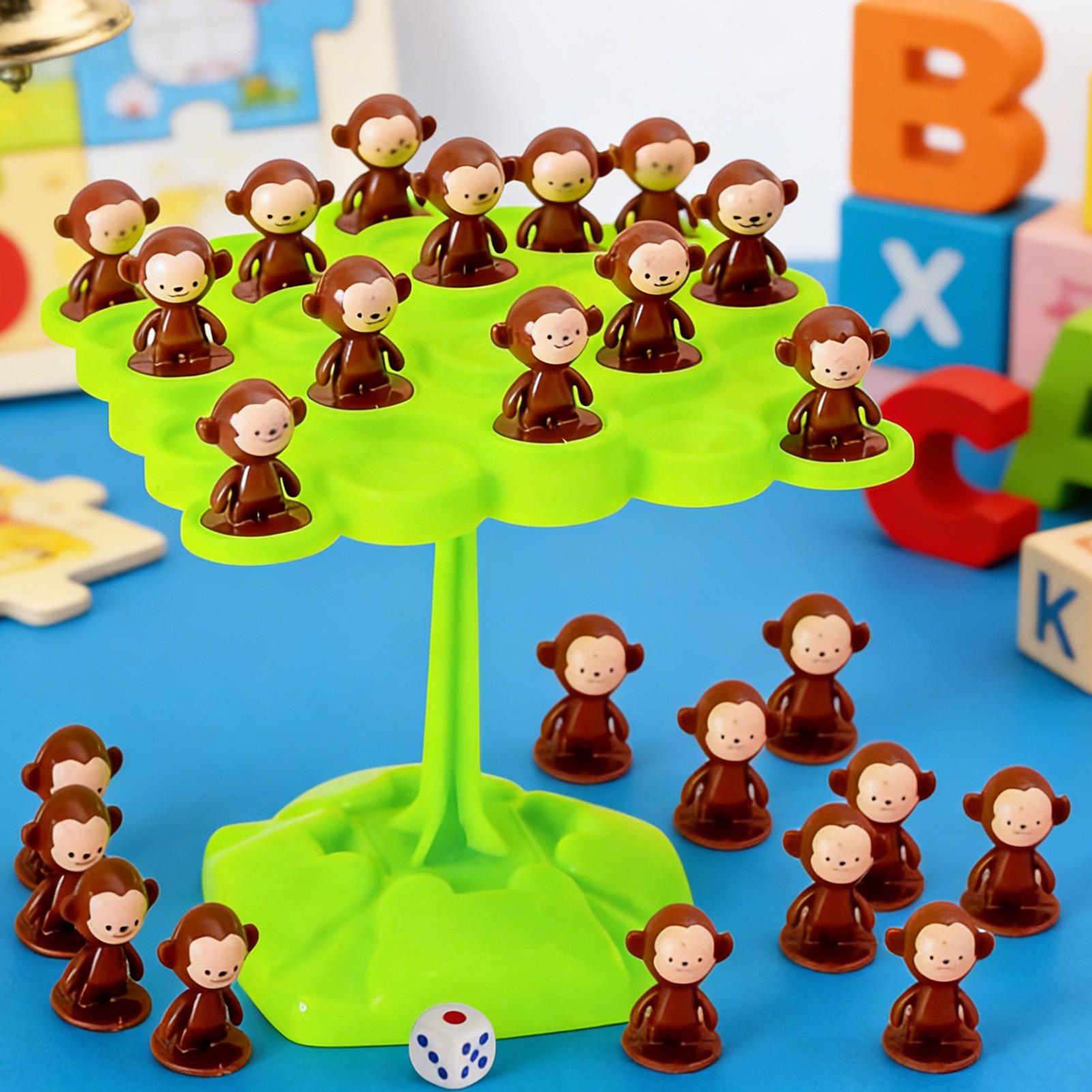 Monkey Balance Tree Focus Bala - Board Game Quarto recension och pris