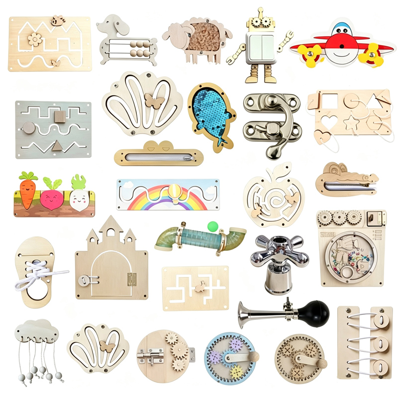 Kids Busy Board DIY Accessorie - Board Game Quarto recension och pris