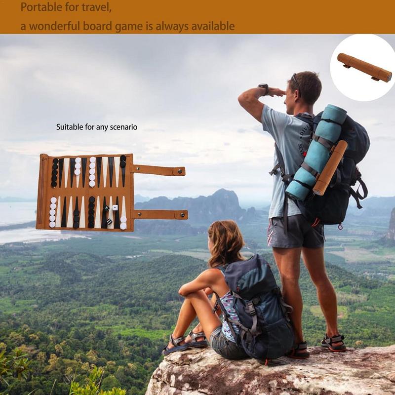 Travel Size Backgammon Game Po - Board Game Harvest recension och pris