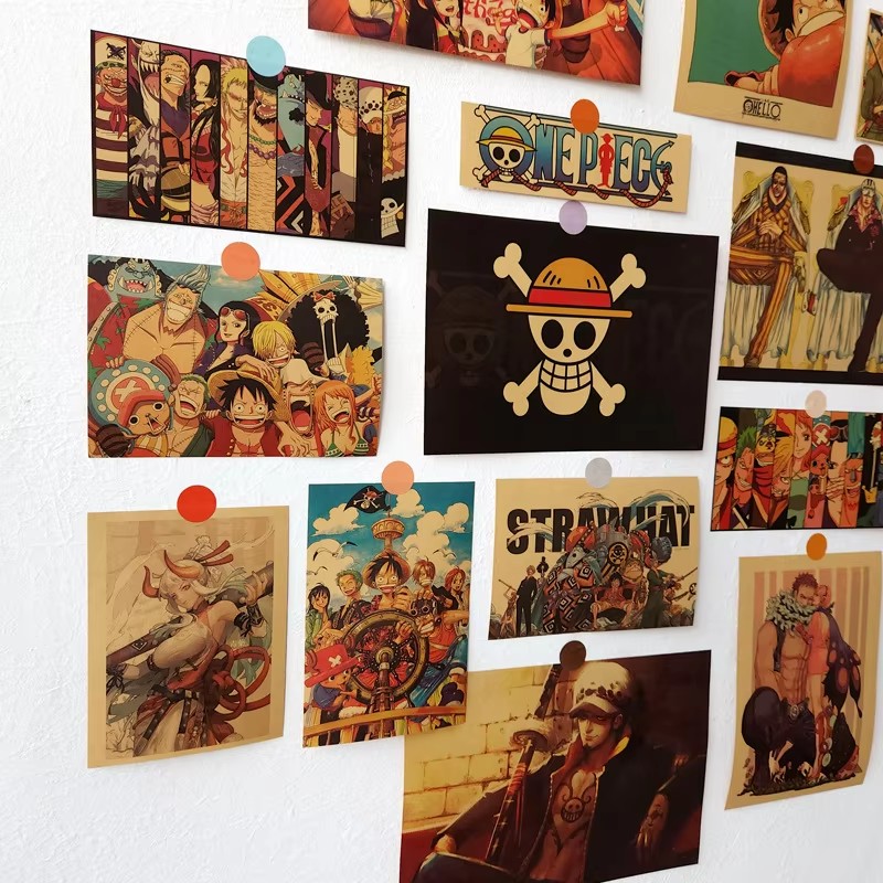 21Pcs Anime One Piece Vintage  - Board Game Pirates recension och pris