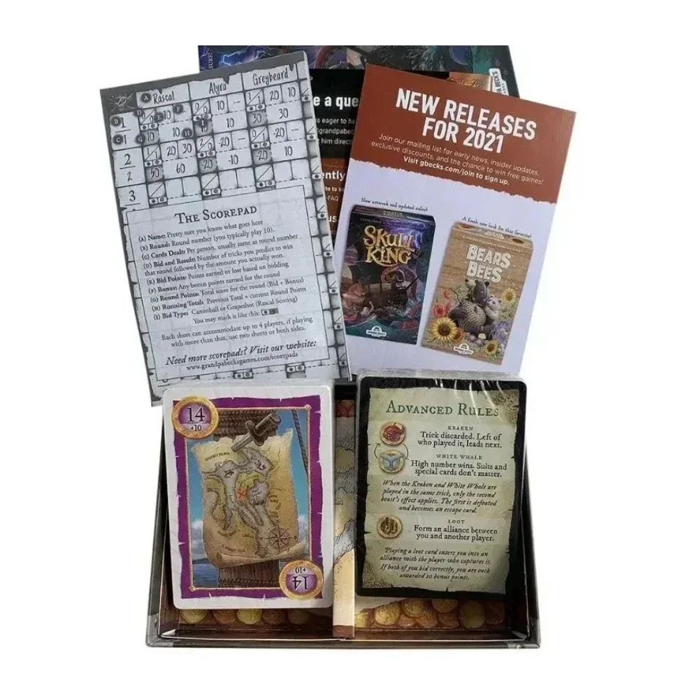 New English Version Skull King - Board Game Pirates recension och pris
