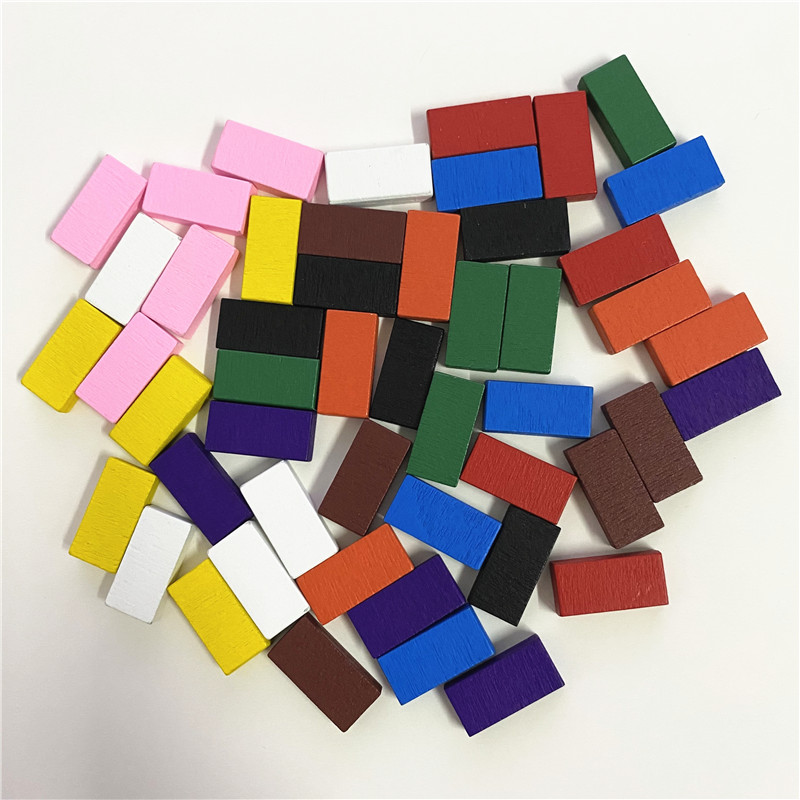 50Pcs 20*10*5mm Colorful Brick - Board Game Hegemony recension och pris