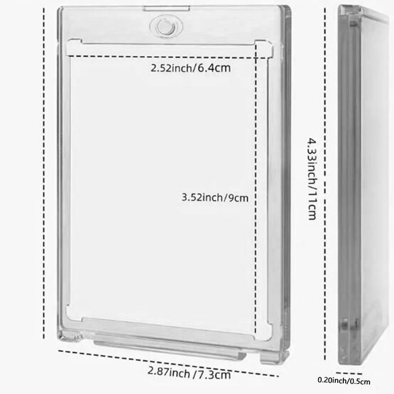 Transparent Cards Holder for T - Card Sleeves Protector recension och pris