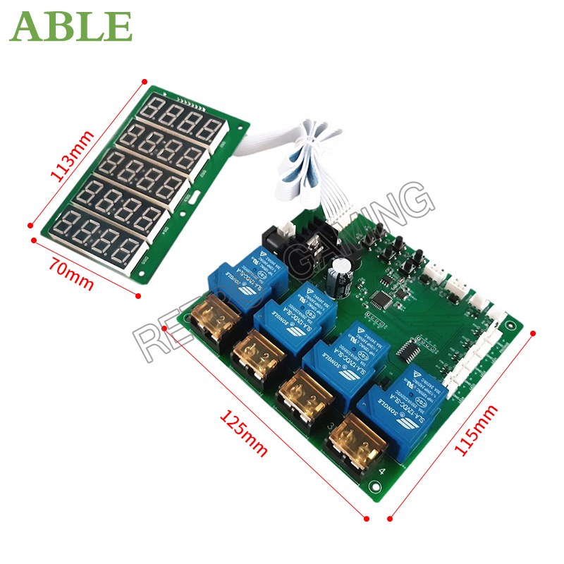 JY-215 Inbuilt Counter 4 Chann - Board Game Hegemony recension och pris