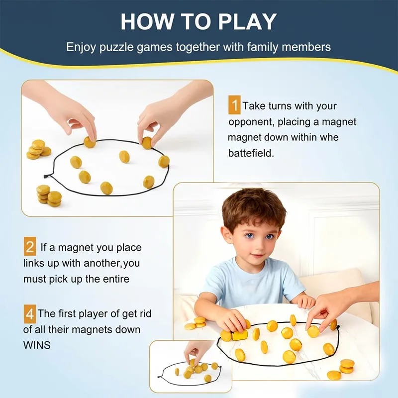 *Party Games Magnetic Stones G - Board Game Strategi recension och pris