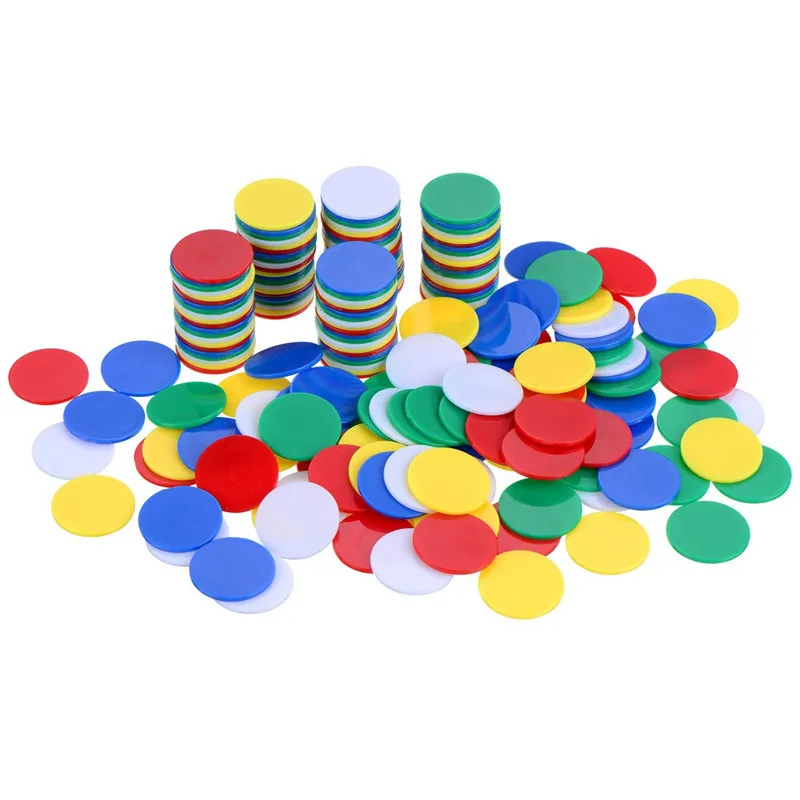 100/300Pcs  Plastic Chips DIY  - Board Game Hegemony recension och pris