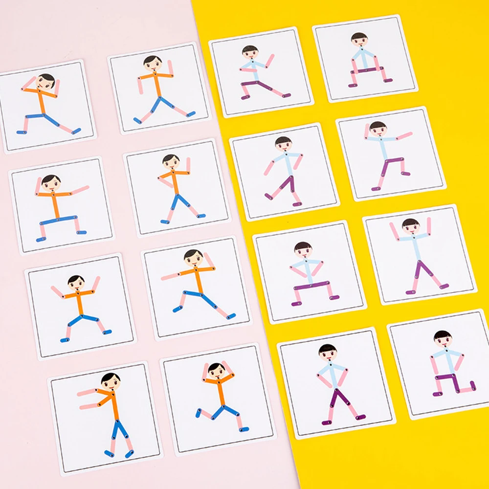 Sport Wooden Man Material DIY  - Board Game Quarto recension och pris