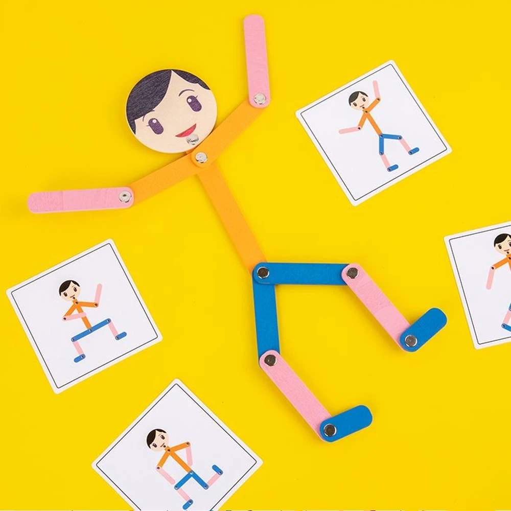 Sport Wooden Man Material DIY  - Board Game Quarto recension och pris