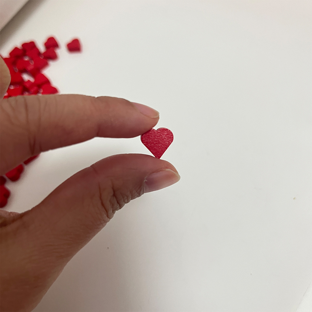 100Pcs 10mm*5mm Red Heart Shap - Board Game Hegemony recension och pris