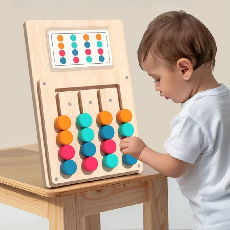 Kids Montessori Color Shape Ma - Board Game Quarto recension och pris