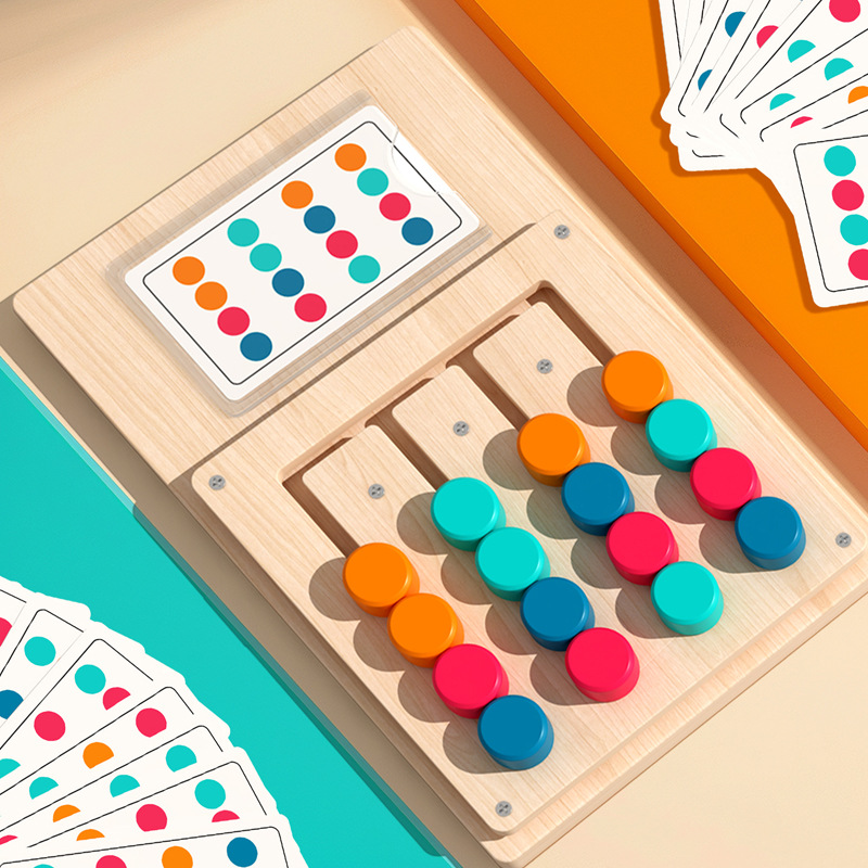Kids Montessori Color Shape Ma - Board Game Quarto recension och pris