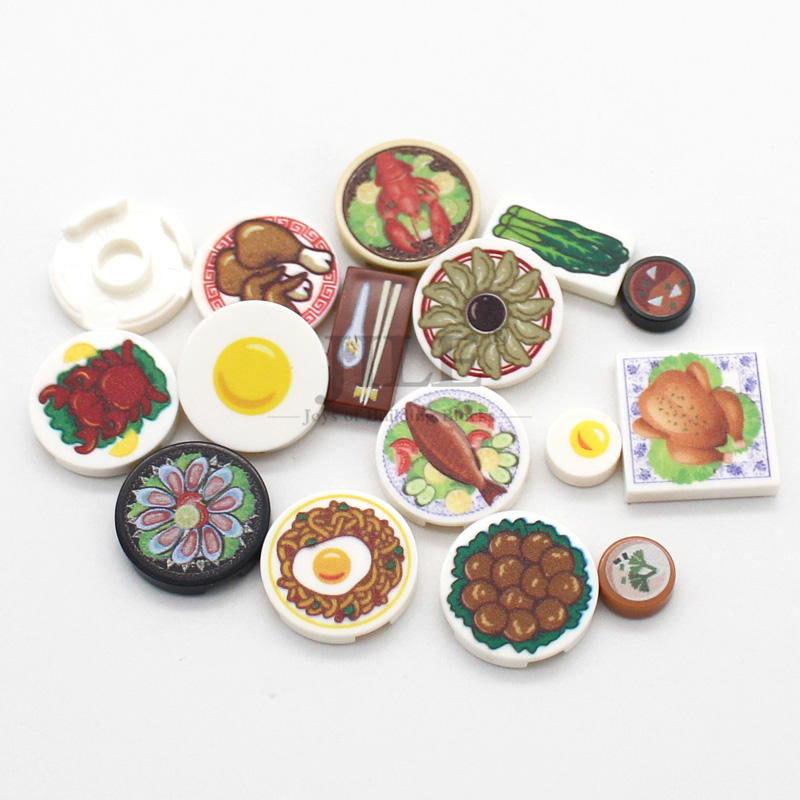 MOC Chinese Food Pattern Tile  - Board Game Ww2 recension och pris